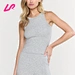 high neck racerback tank